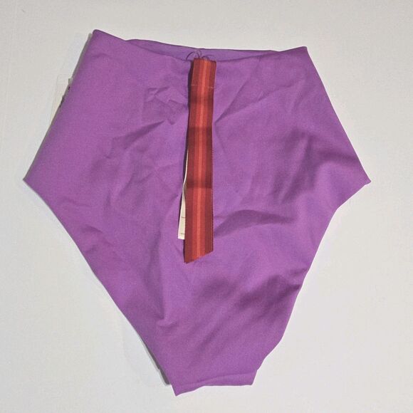 NEW Left On Friday Hi Tide Bikini Bottom XS Punch Fuchsia Pinup Beach Swimsuit - Picture 11 of 13